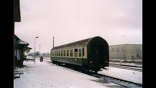 Bahnstrecke Teterow - Gnoien (10.02.1996)