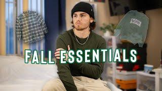 MEN'S FALL ESSENTIALS for 2020 (Vintage Streetwear Essentials | Men's Fashion)