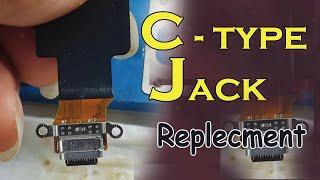 C type Charging Jack Change Easy Mobile Repairing