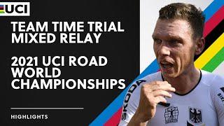 Team Time Trial Mixed Relay Highlights | 2021 UCI Road World Championships