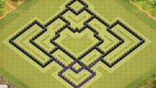 EPIC+BEST Town Hall Level 8 Trophy Base for Clash of Clans