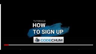 HOW TO SIGN UP & JOIN CLASS TUTORIALS IN CODECHUM