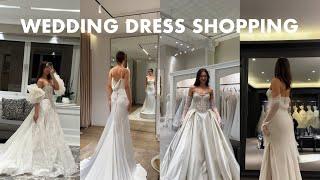 Come WEDDING DRESS SHOPPING with me in NYC! kleinfeld, kim kassas, vera wang (wedding series ep. 5)