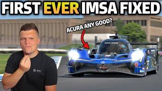 First EVER IMSA Fixed Race In The New ACURA GTP!