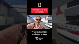 Counting cars shop in Las Vegas #shorts #lasvegas