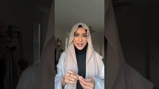 2 gaya hijab mudah dengan satu magnet hijab #hijab #hijabutorial #hijabstyle