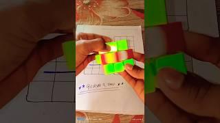 3x3 RUBIK'S CUBE EASY TRICK #VIRAL #TRENDING #SHORTS