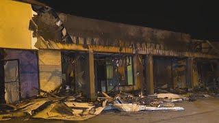 Latrobe shopping plaza fire damages multiple businesses