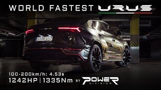 World fastest Lamborghini Urus – 1242 HP / 1335 Nm by Power Division