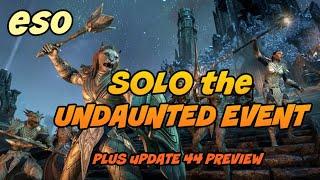 SOLO THE UNDAUNTED EVENT ESO