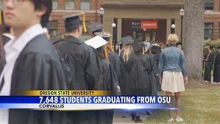 7,648 students graduating from Oregon State University