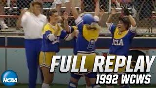 UCLA vs. Arizona: 1992 NCAA WCWS National Championship | FULL REPLAY