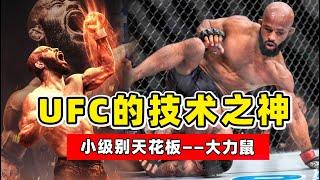 UFC的技术之神，小级别无人能敌，大力鼠究竟有多强？【综合格斗】大力鼠约翰逊｜Demetrious Johnson