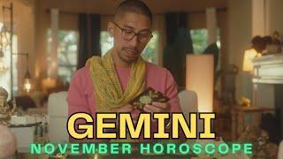 GEMINI  MIND BLOWING THIS IS HAPPENING SOON! NOVEMBER TAROT READING