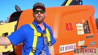 U.S. Rentals: JLG 400s Boom Lift Tutorial