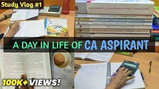 A Day In Life Of CA Student / Aspirant | Episode 1 | Shubham Gupta | CA motivation