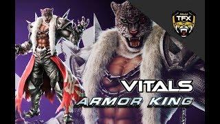 ARMOR KING VITALS - COMBOS,PUNISHERS & WALL GAME [W/ Inputs]