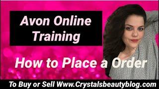 Avon Online Training-How to place a Order