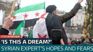 'Like the fall of the Berlin Wall': Syrian expert on hopes and fears for future | ITV News