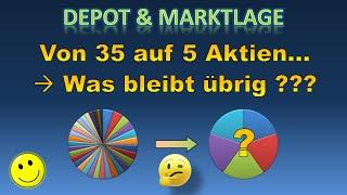 35 Top-Aktien aus meinem Depot auf die 5 besten Aktien reduziert! - Funktioniert Fokus-Investment?