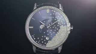 Harry Winston Midnight Diamond Drops 39mm