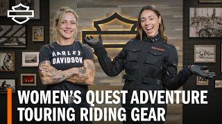 Harley-Davidson Women’s Quest Adventure Touring Motorcycle Gear Overview