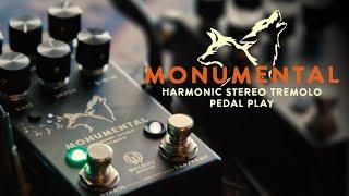 Walrus Audio Pedal Play: Monumental Stereo Harmonic Tremolo