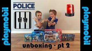 Unboxing - pt2 - Playmobil Police City Action Jail