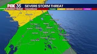 WATCH LIVE: FOX 35 Storm Team talks Florida severe weather threat, tornadoes