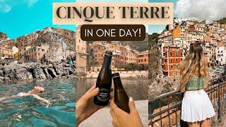 Visiting all 5 towns in Cinque Terre IN ONE DAY! | Is it worth it? | Travel Guide | Travel to Italy