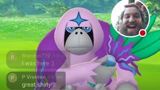 GO Fest Global Day 2 - Part 1 (Shiny Hunt + MEGA Rayquaza) [Pokemon GO]