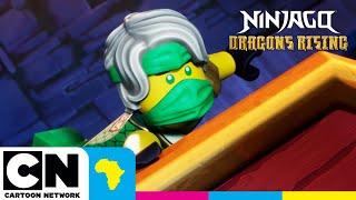 Lloyd and Zeatrix Ultimate Fight | Ninjago Dragons Rising | @CartoonNetworkAfrica