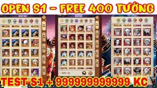 Game Lậu Full Việt Hóa - Test S1 Full Đồ , Full Tướng , free Vip + Kc +999999999999