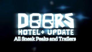 Roblox DOORS HOTEL + UPDATE | All Sneak Peaks and Trailers