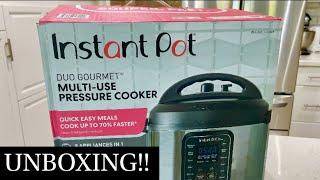 Instant Pot Duo 6qt Unboxing & Assembly | Instant Pot Pressure Cooker | Instant Pot Duo Gourmet