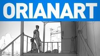 ORIANART - 001 - "Monsoon Season" Rough Sketch