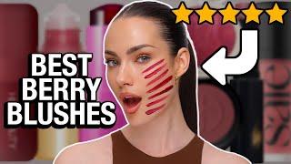 TOP 7 BEST Berry Blush Shades to Fall in Love with! *with swatches*