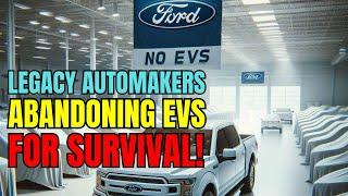 The Real Reason Legacy Automakers Are Abandoning EVs! Electric Vehicles vs ICE Vehicles!