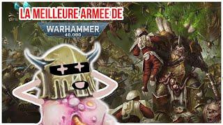 LA DEATH GUARD : La MEILLEURE armée de Warhammer 40.000 !