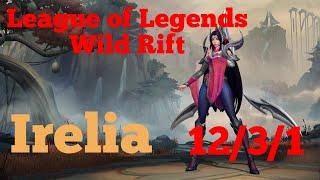 League of Legends Wild Rift - First Game - Irelia vs Darius