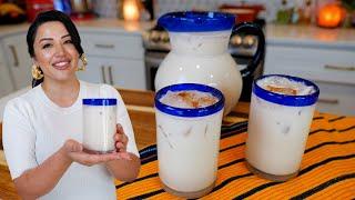 The BEST AUTHENTIC MEXICAN AGUA FRESCA de Horchata RECIPE