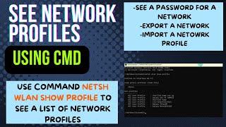 Find, View, & Delete WiFi Passwords Using CMD – Windows Tutorial!