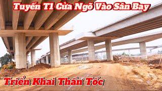 TOÀN TUYẾN T1 CUNG ĐƯỜNG CHÍNH DẪN VÀO CỦA NGÕ SÂN BAY THU CÔNG THẦN TỐC.