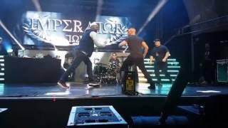 Kollegah boxt fan / Imperator tour Leipzig