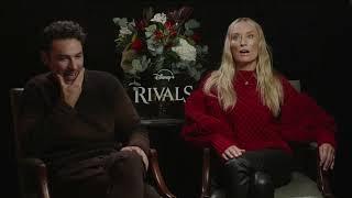 Rivals stars Aidan Turner and Victoria Smurfit chat about leaving their characters on set and Bond!