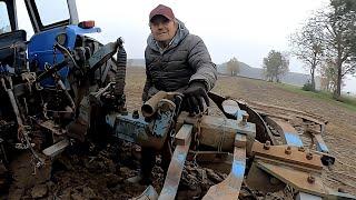 #Aratura con Landini 7500 del 1976 #Campagna Cremonese #farming #italytractor