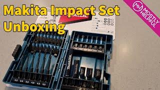 Makita 33 Piece Impact Bit Set - Unboxing and Review (B-66896)