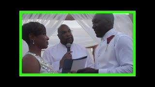 You've got to see mc lyte and her husband exchange the sweetest vows