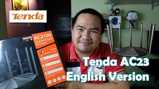 Tenda AC23 (English Version): Unboxing, Configure and Test | JK Chavez