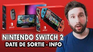 NINTENDO SWITCH 2 : DATE DE SORTIE | INFO 